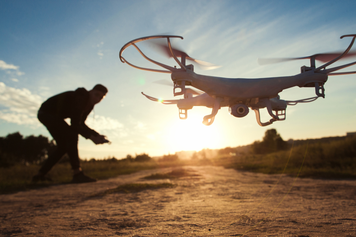 deer scouting with drones