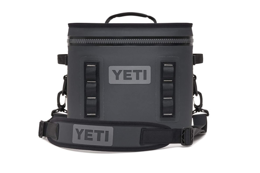 A YETI cooler for kayaking