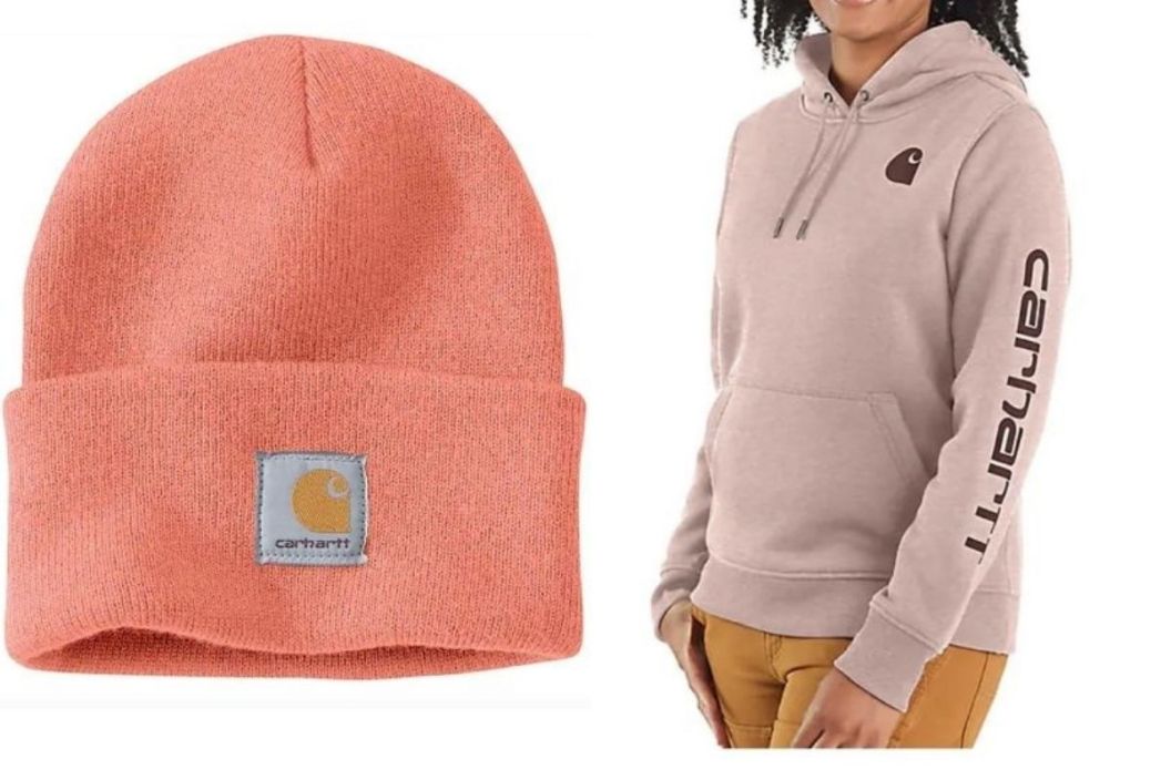 carhartt beanie and hoodie