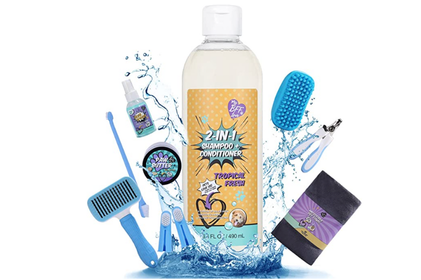 Puppy bath kit