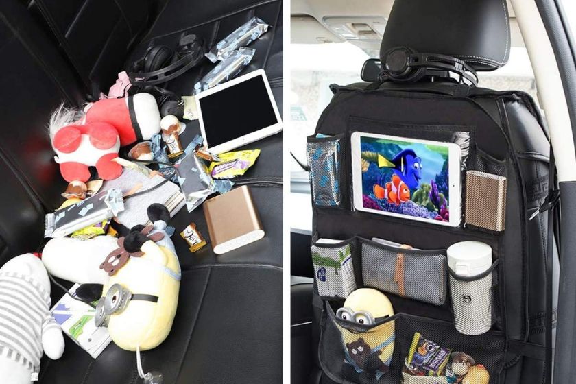 back seat organizer &mdash; products for road trips