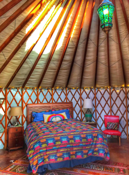 Yurt at Rainbow Ranch