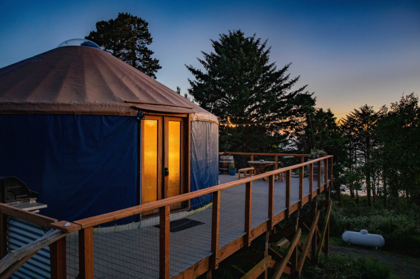 Otter Rock Surf Yurt