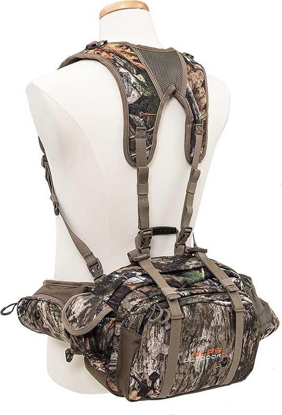 The ALPS Outdoorz Little Bear pack on a mannequin.