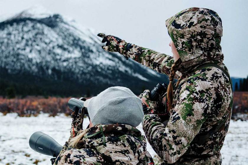 women wearing sitka best hunting camo