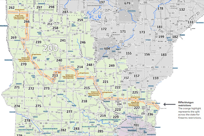 MN Deer Hunting Zones