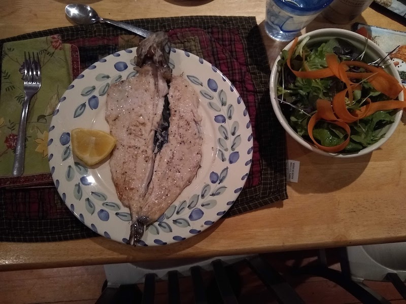 butterflied rainbow trout recipe