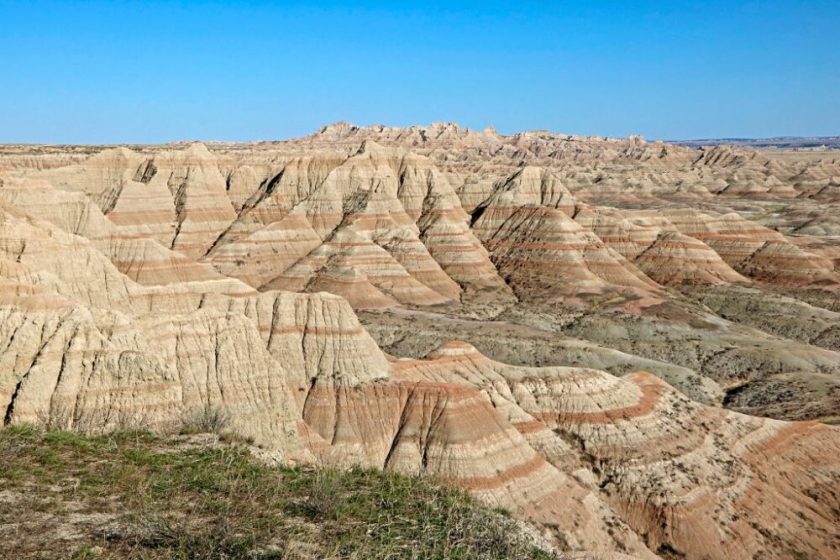 Badlands National Park in South Dakota