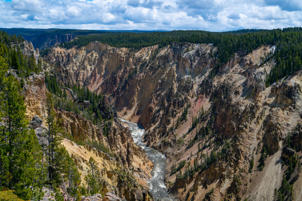 Yellowstone National Park in Wyoming