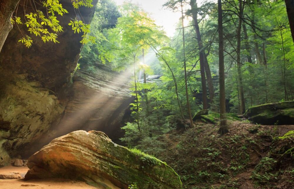Hocking Hills State Park in Ohio