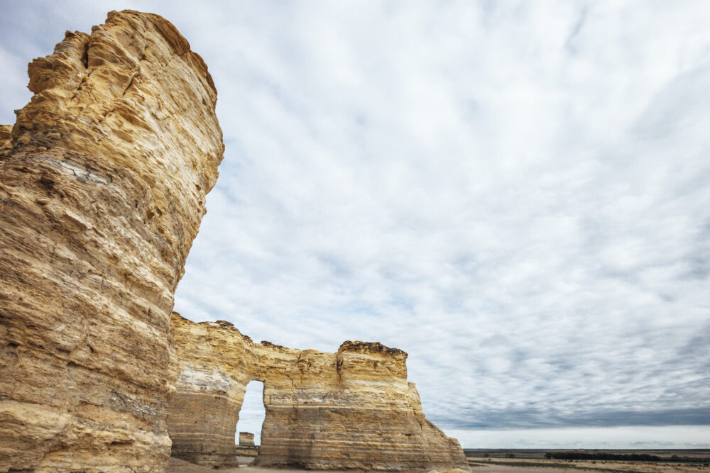 Monument Rocks in Kansas