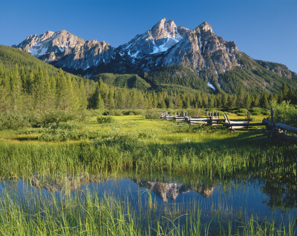 Sawtooth Mountains in Idaho