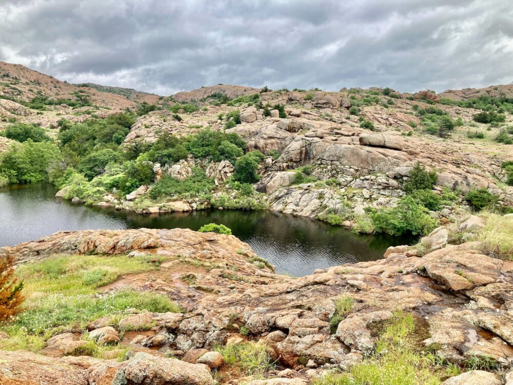 Wichita Mountains in Oklahoma