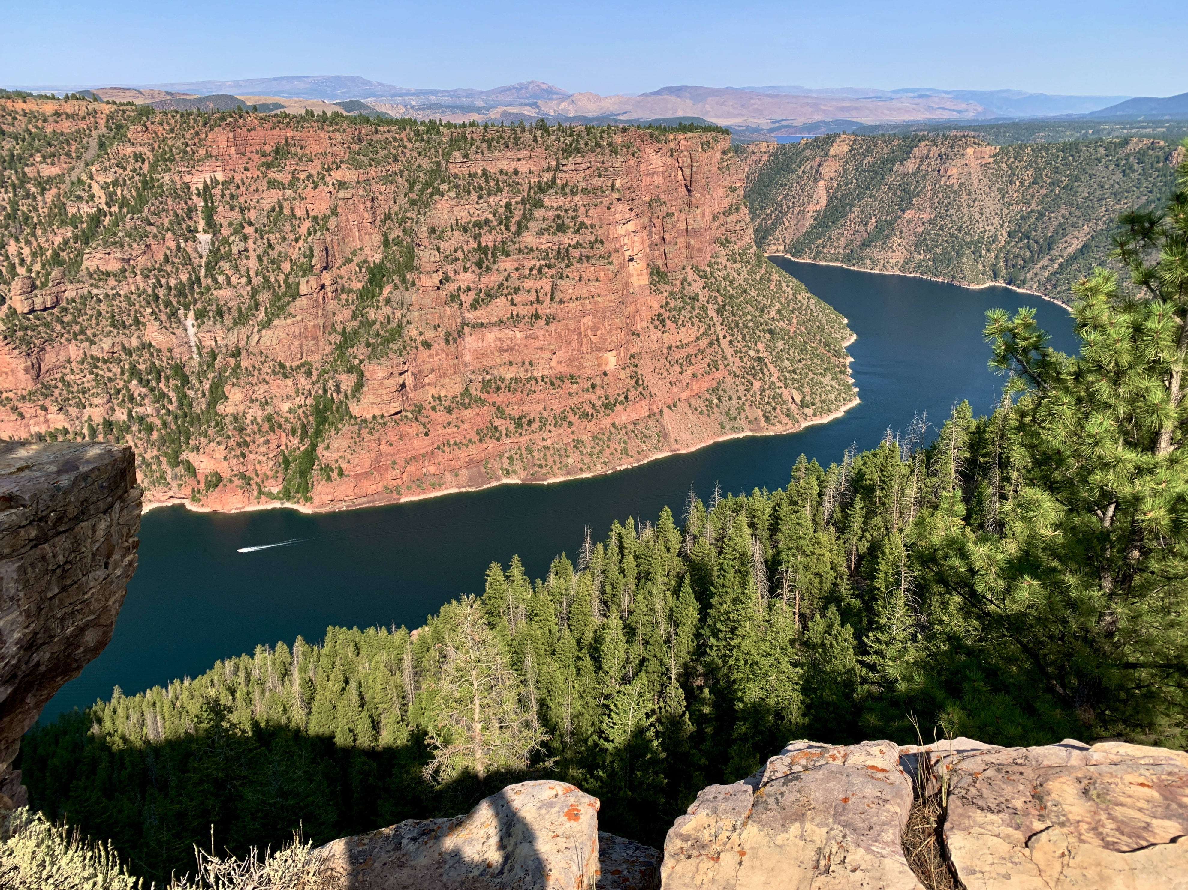 Flaming Gorge National Recreation Area in Utah, USA. 