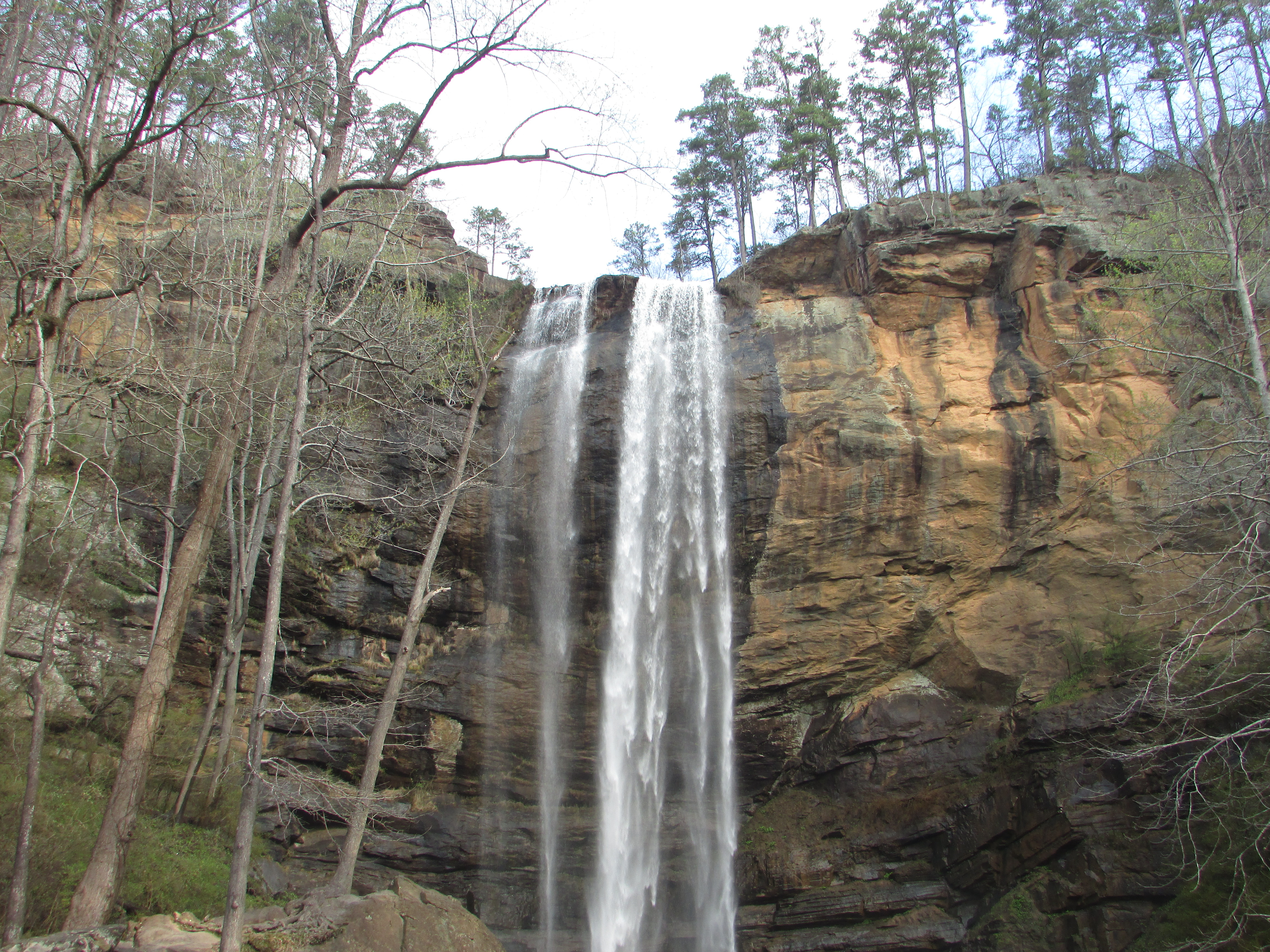 The beautiful waterfall in Toccoa Georgia, highly recomend as a travel destination.