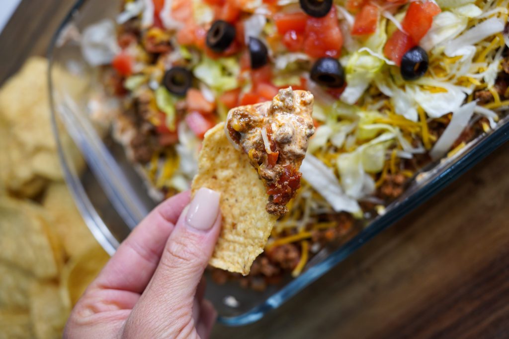 Venison Taco Dip Recipe