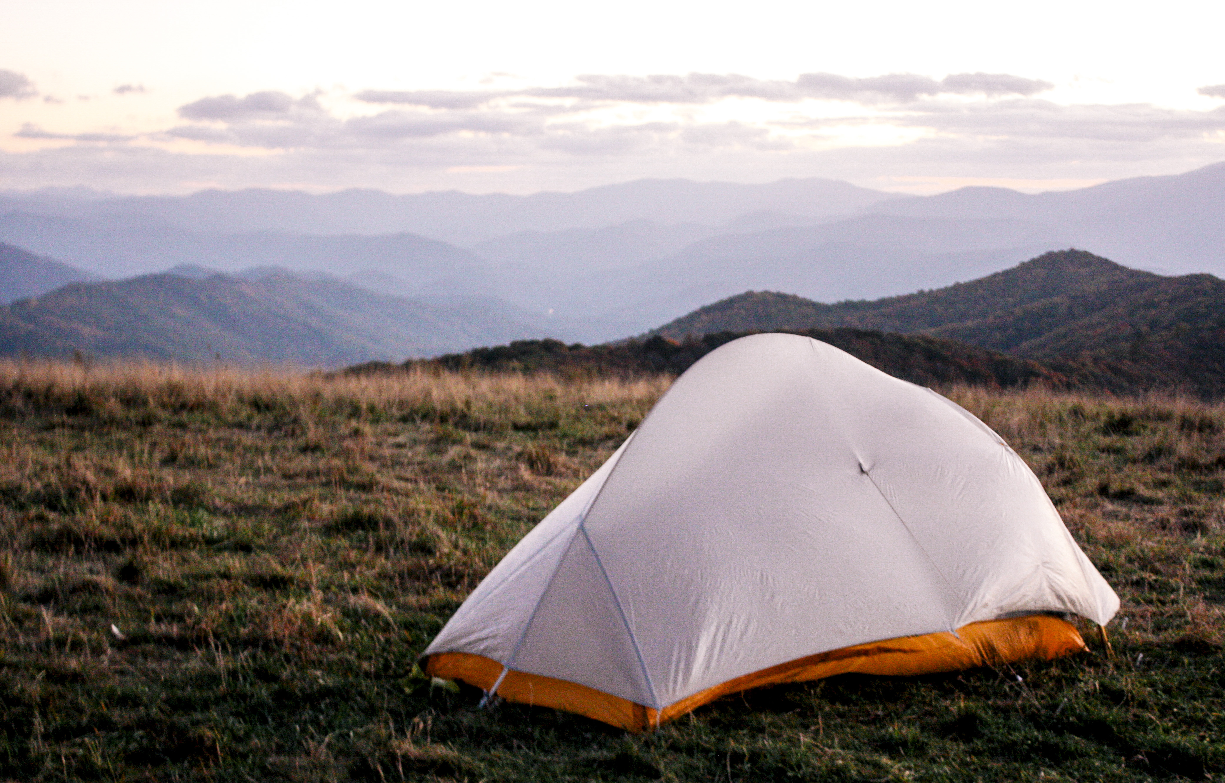 Max Patch in the Smoky Mountains in North Carolina.