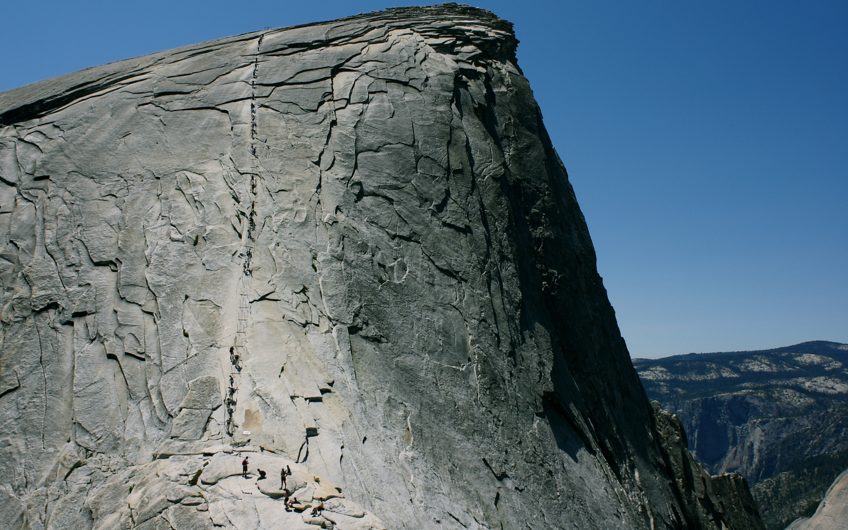 Half Dome hike permit required