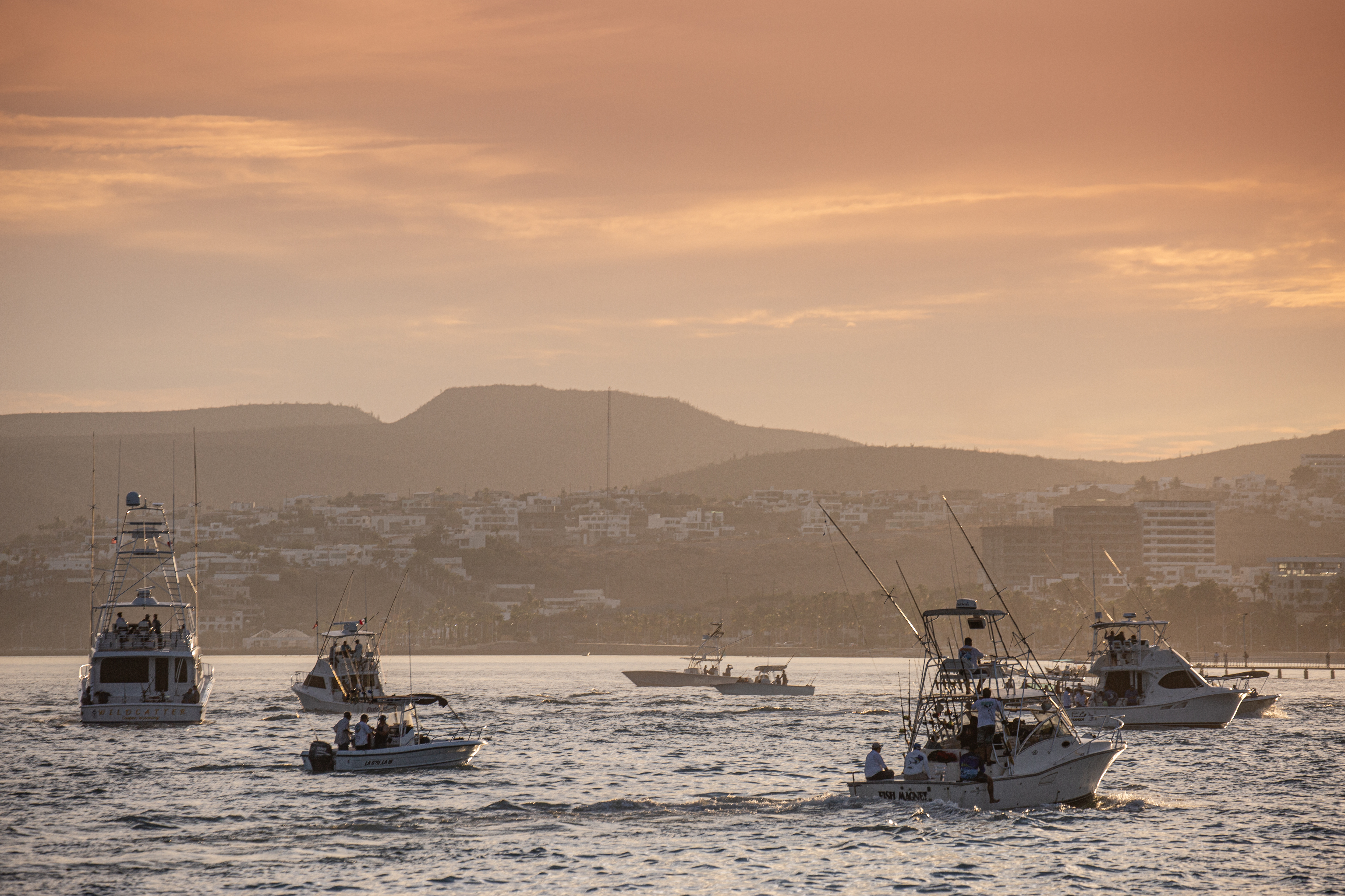 Fishing boats in Baja