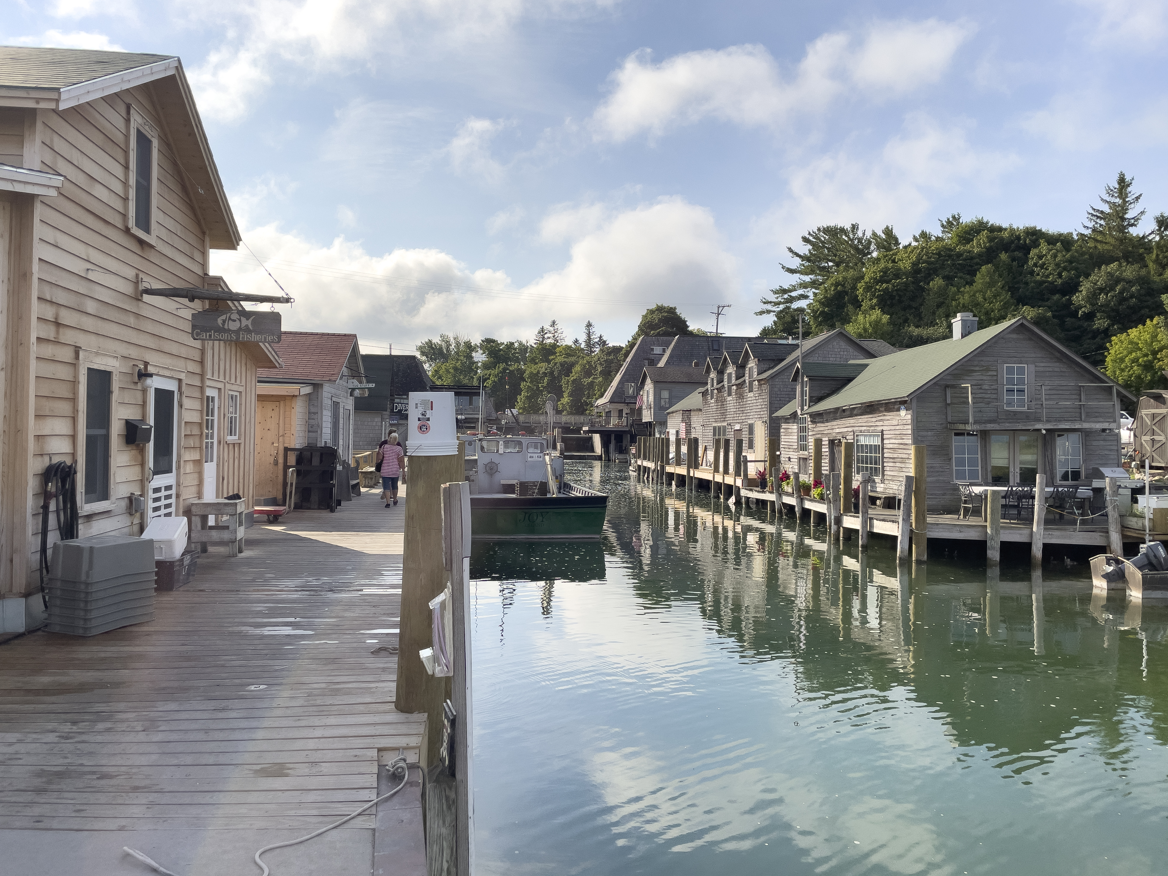 Fishtown Lake Michigan