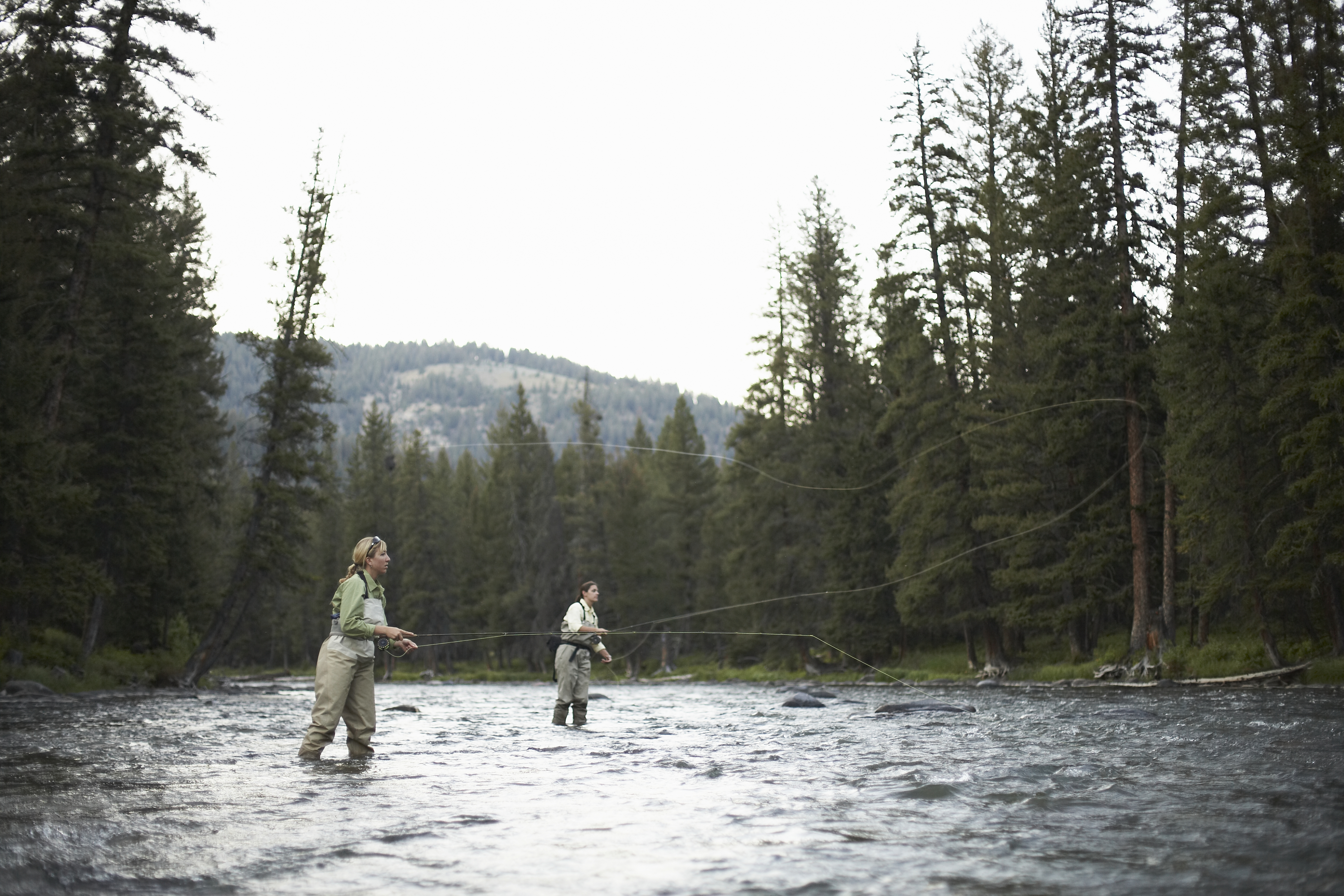 USA, Montana, Gallatin River, Cameron 
