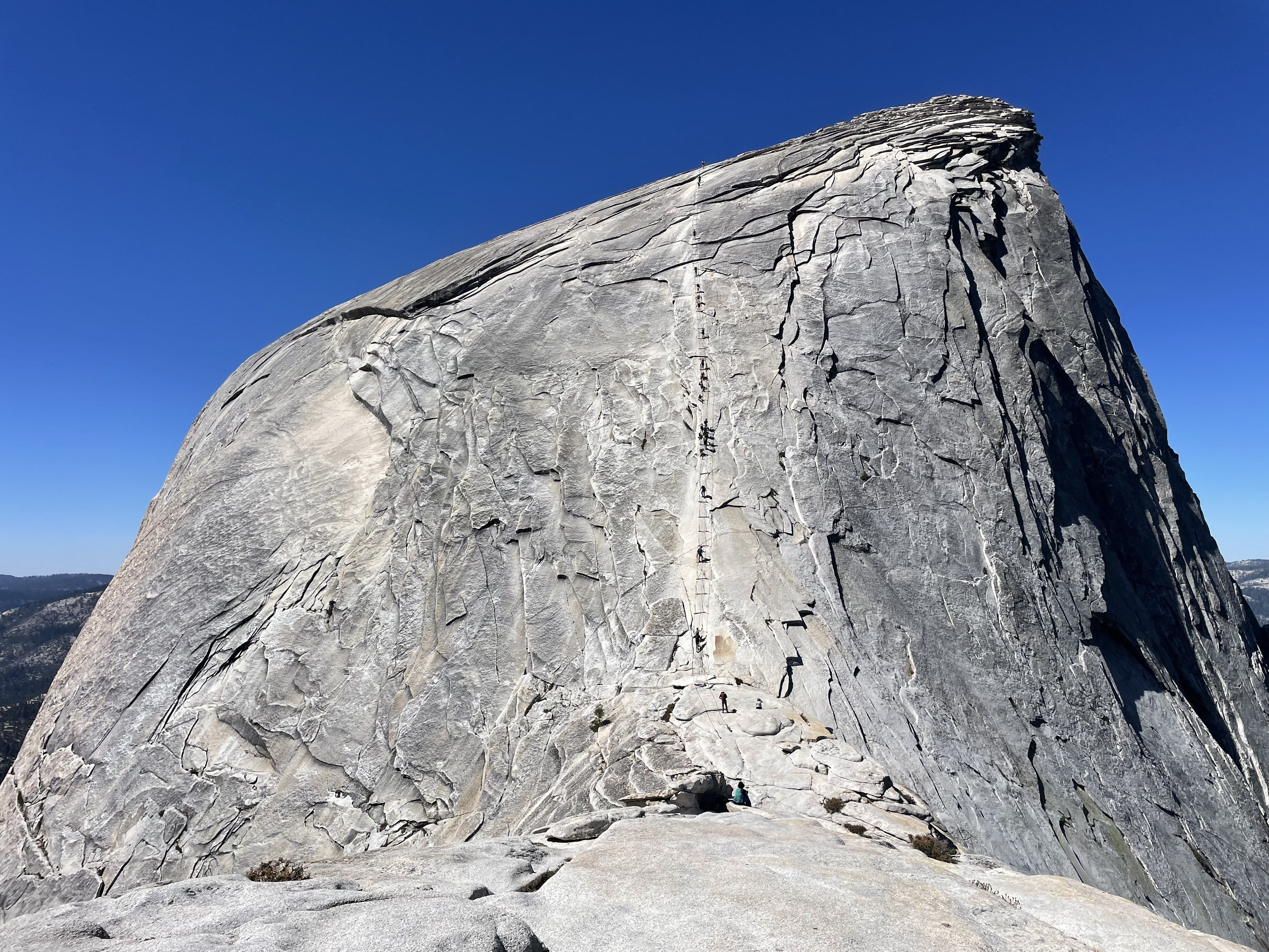 A view of the Half Dome at Yosemite National Park