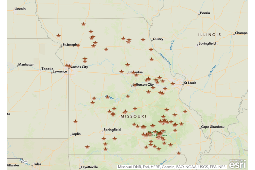 mountain lion sightings in missouri