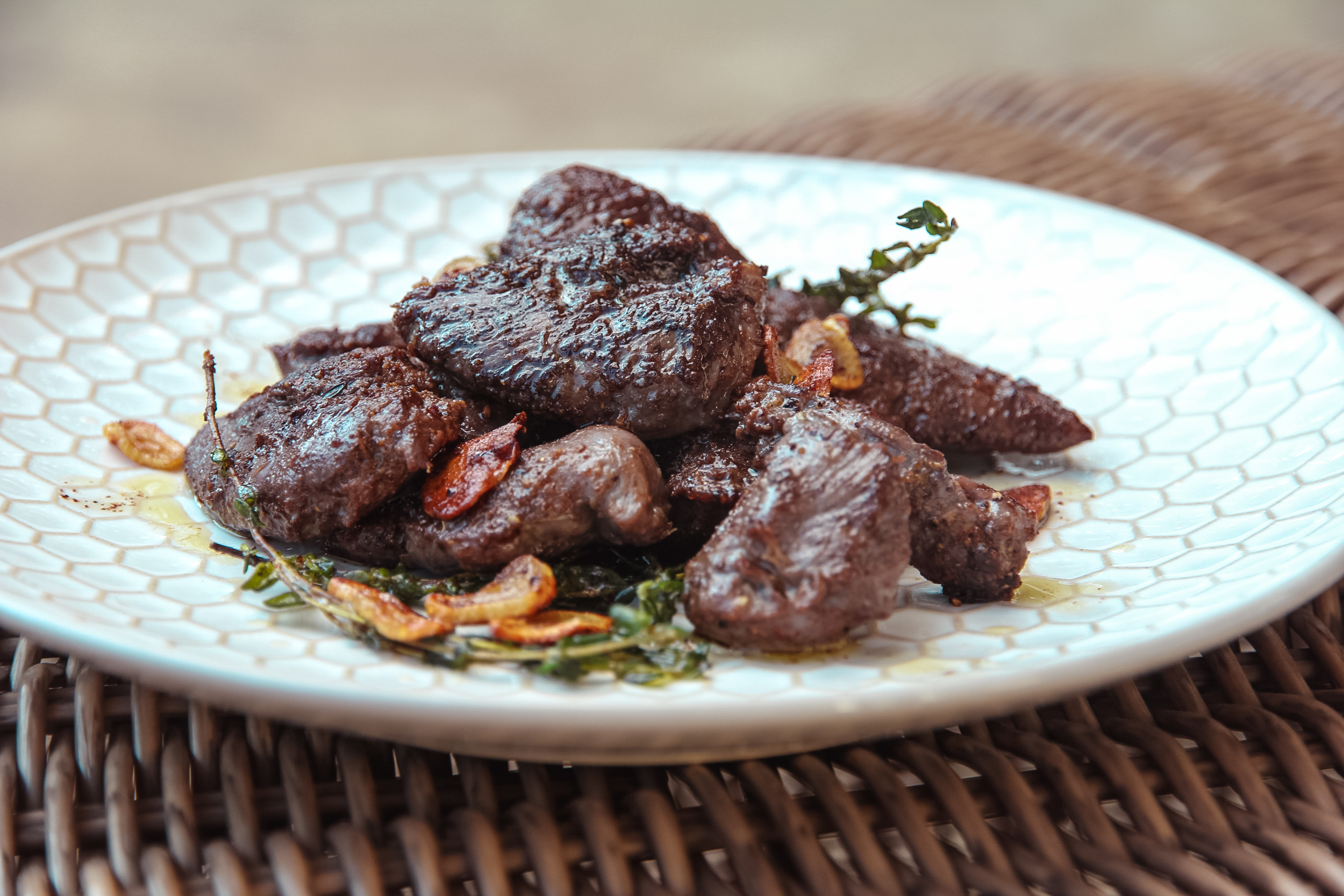Seared dove 