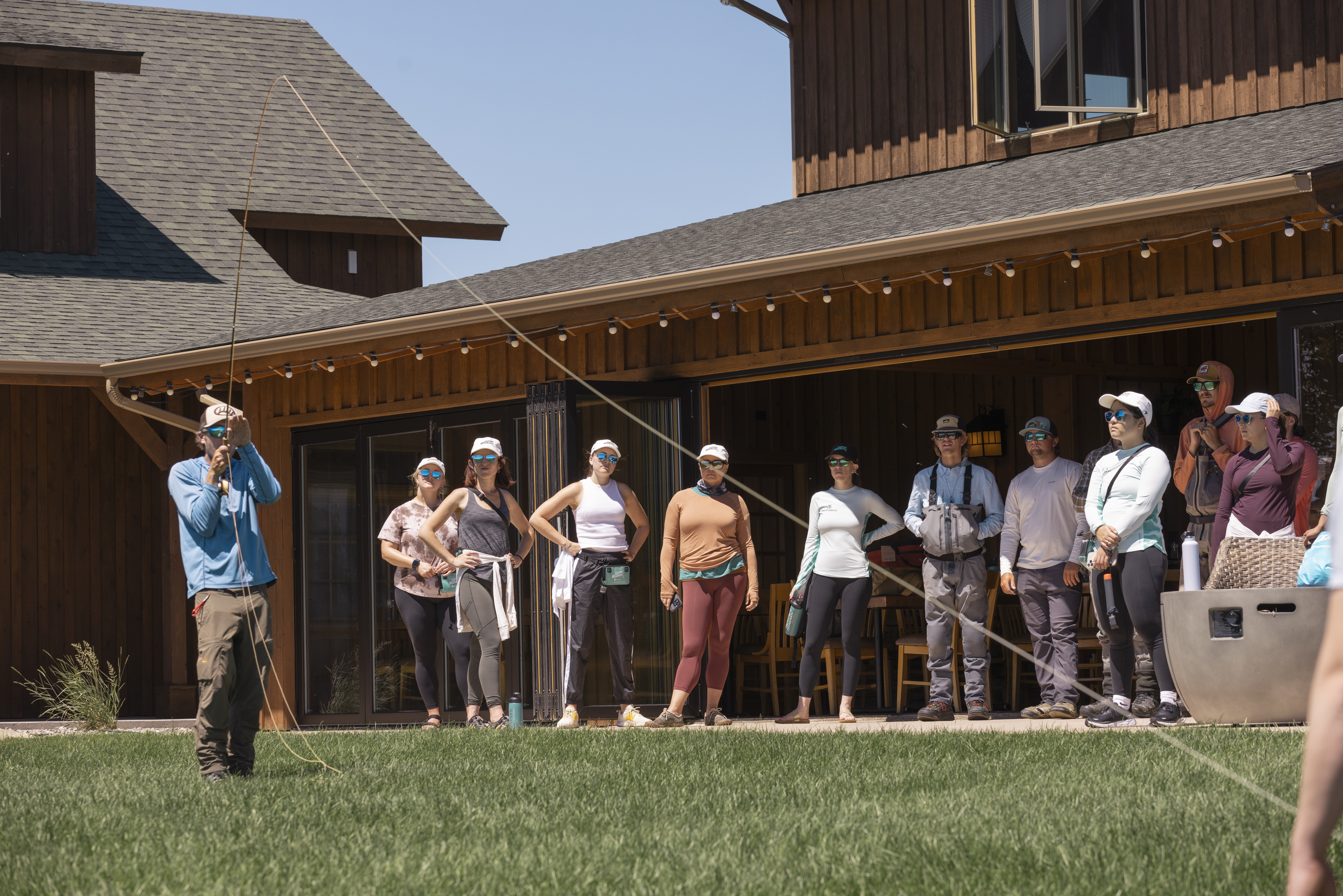 teaching women to fish