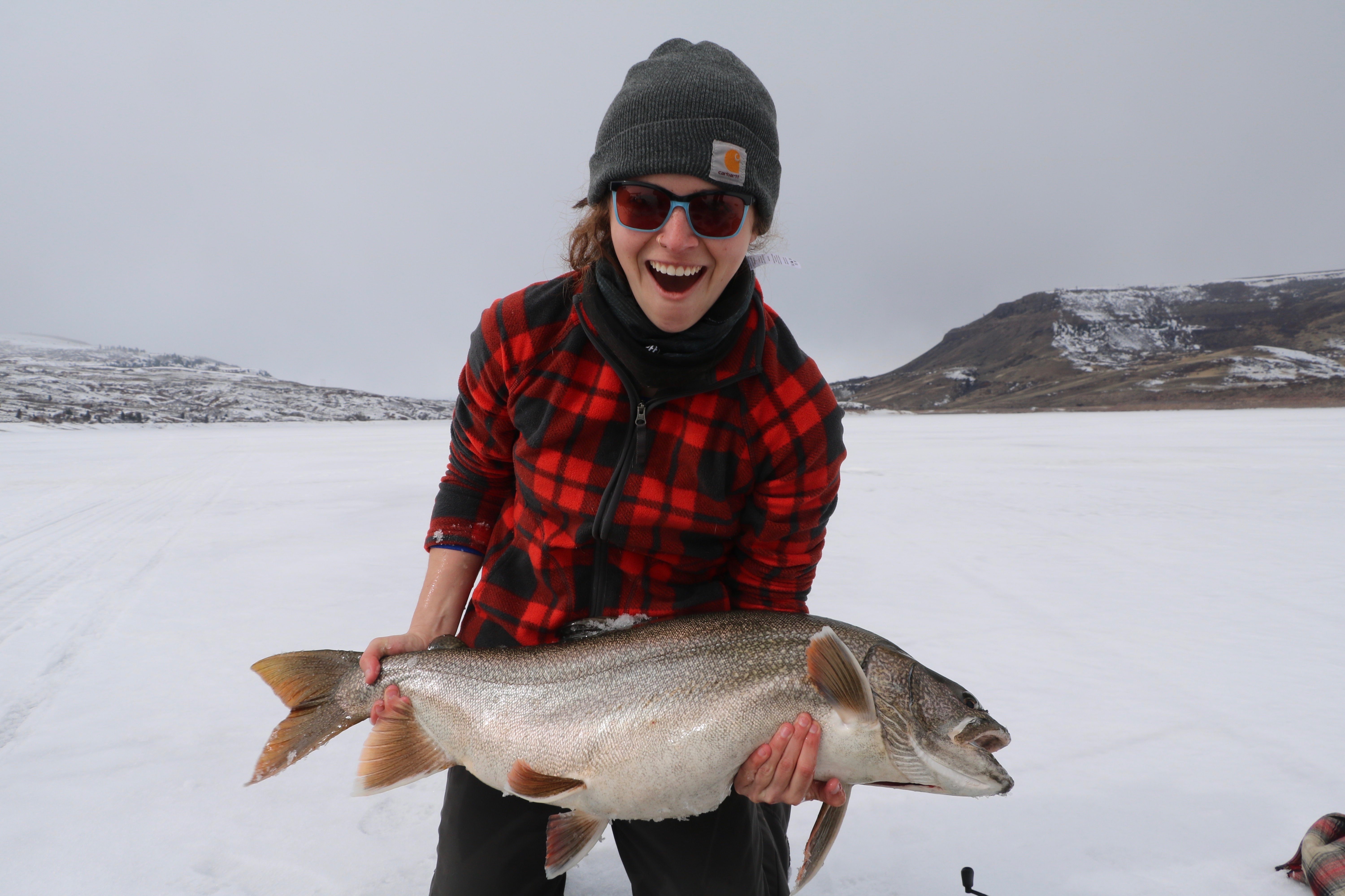 Fishing at Curecante Recreation area