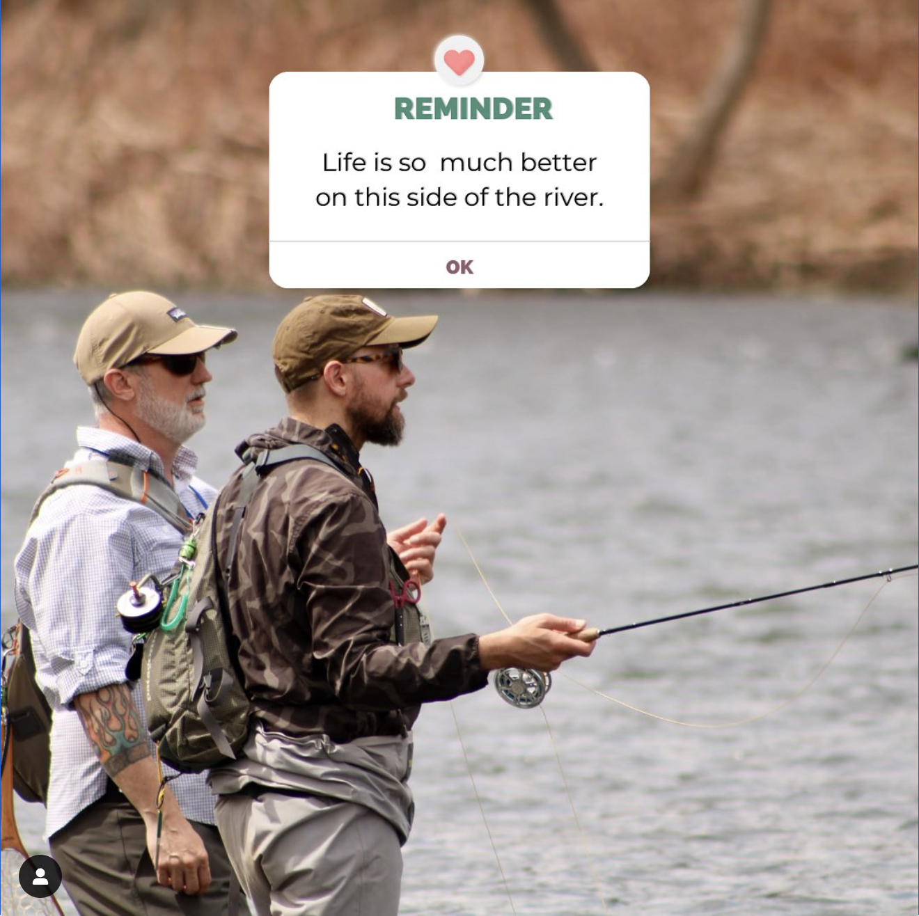 Reeling In Serenity men's fishing group