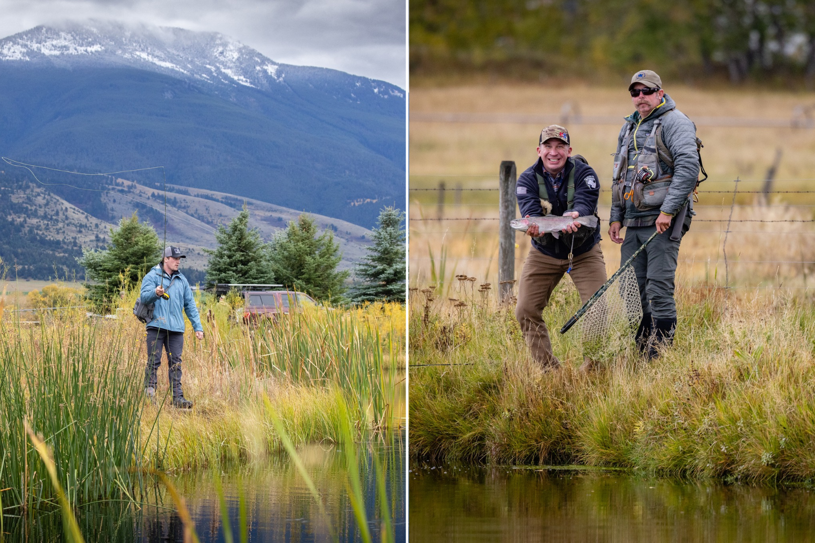 Warriors & Quiet Waters Foundation men's mental health fishing organization