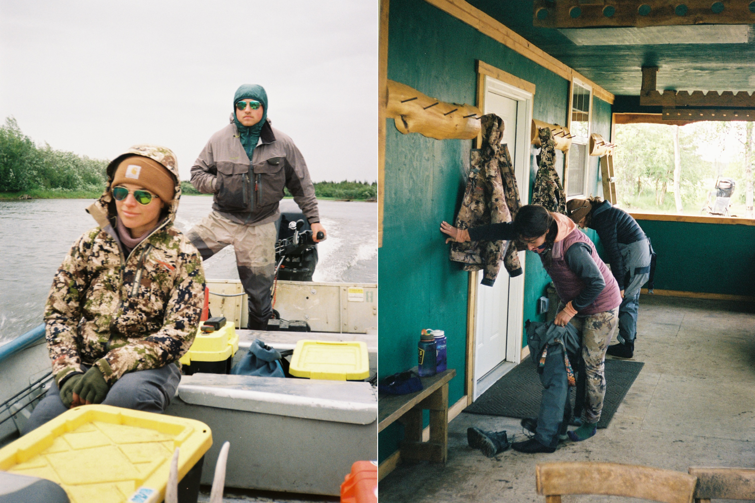 warm fishing layers in alaska