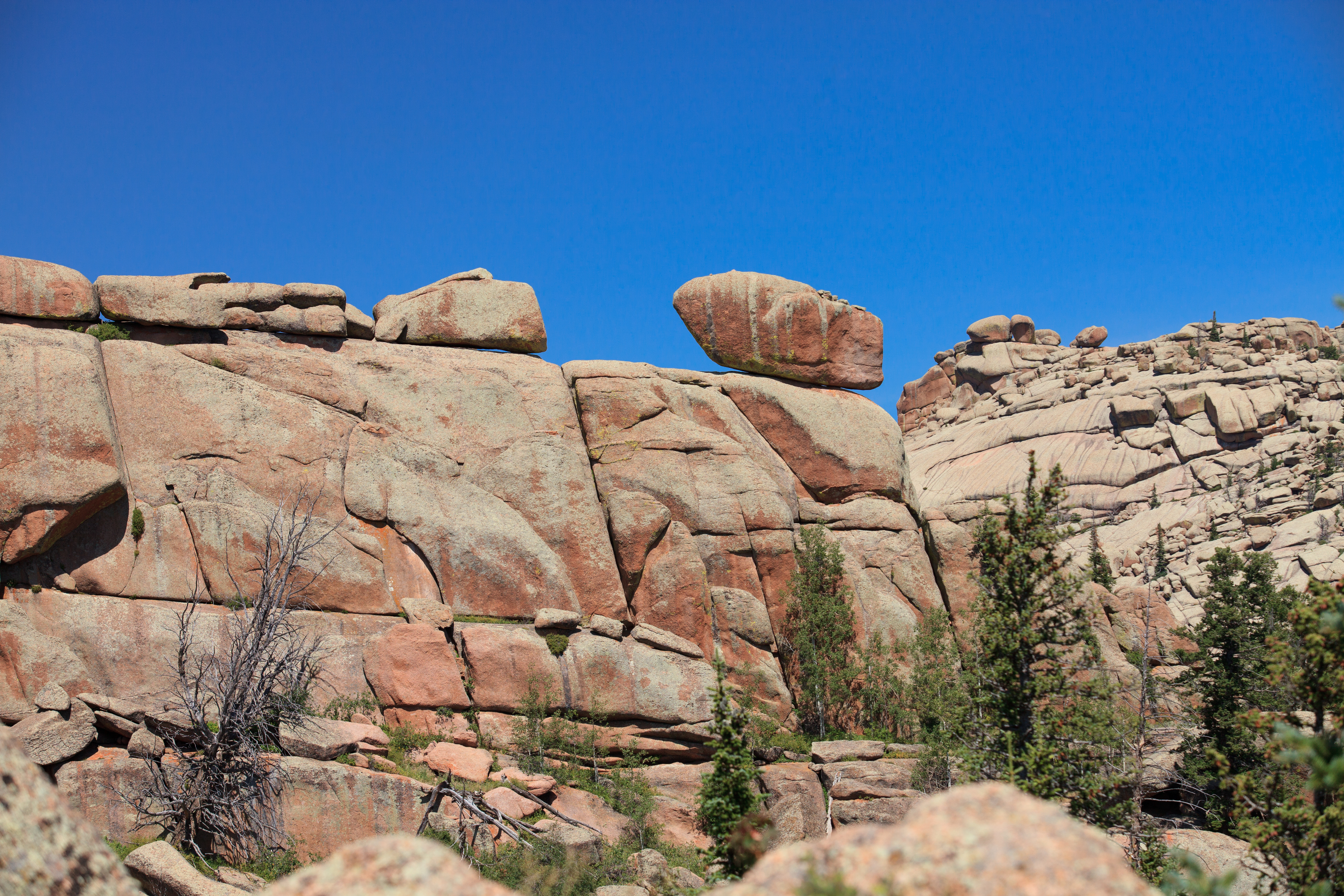 Vedauwoo climbing area, WYO, USA.