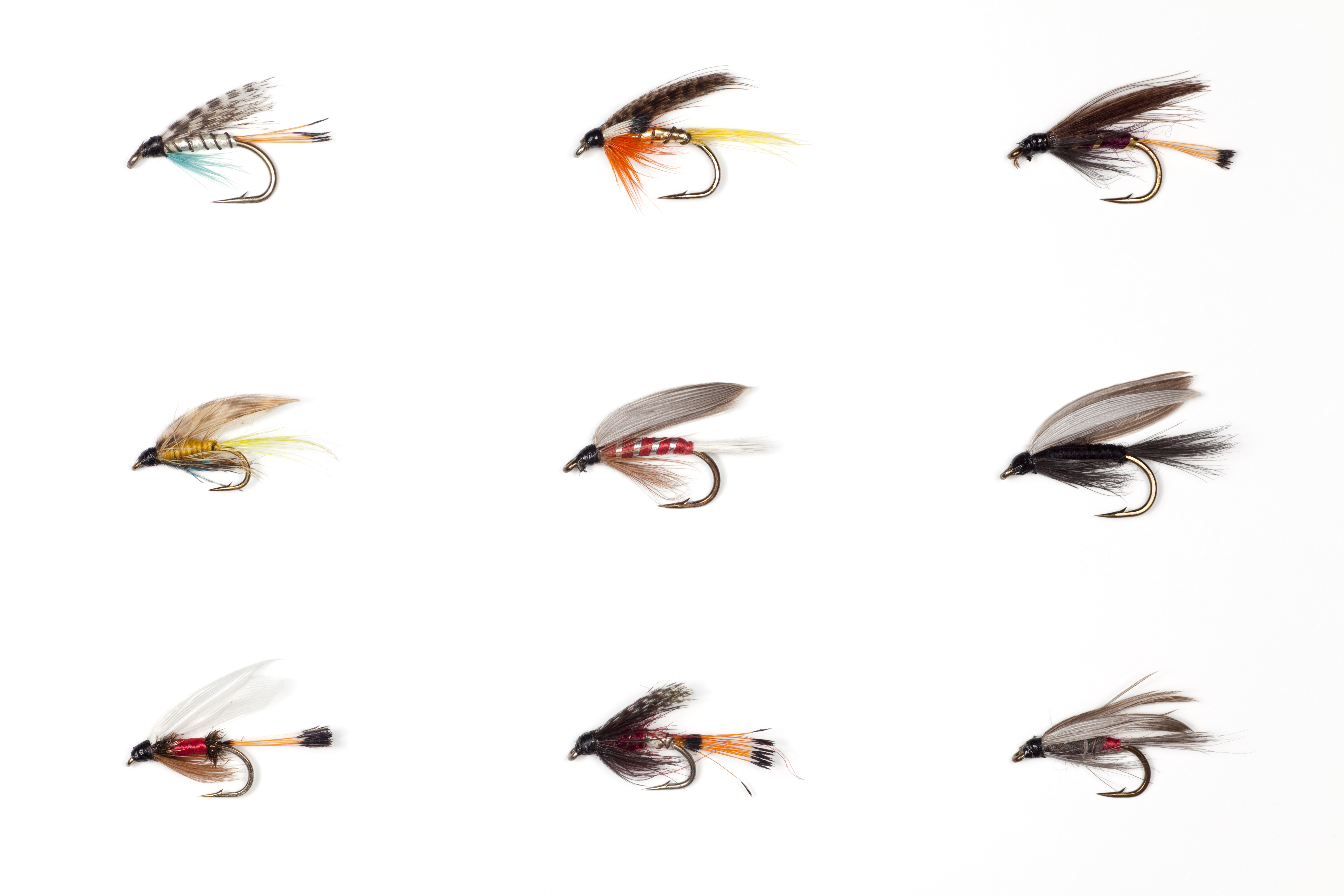 wet flies used to catch trout