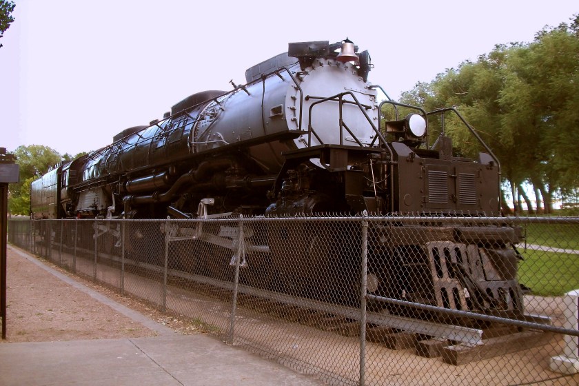 Union Pacific's Big Boy 4014 Steam Locomotive, in Cheyenne, Wyoming, USA