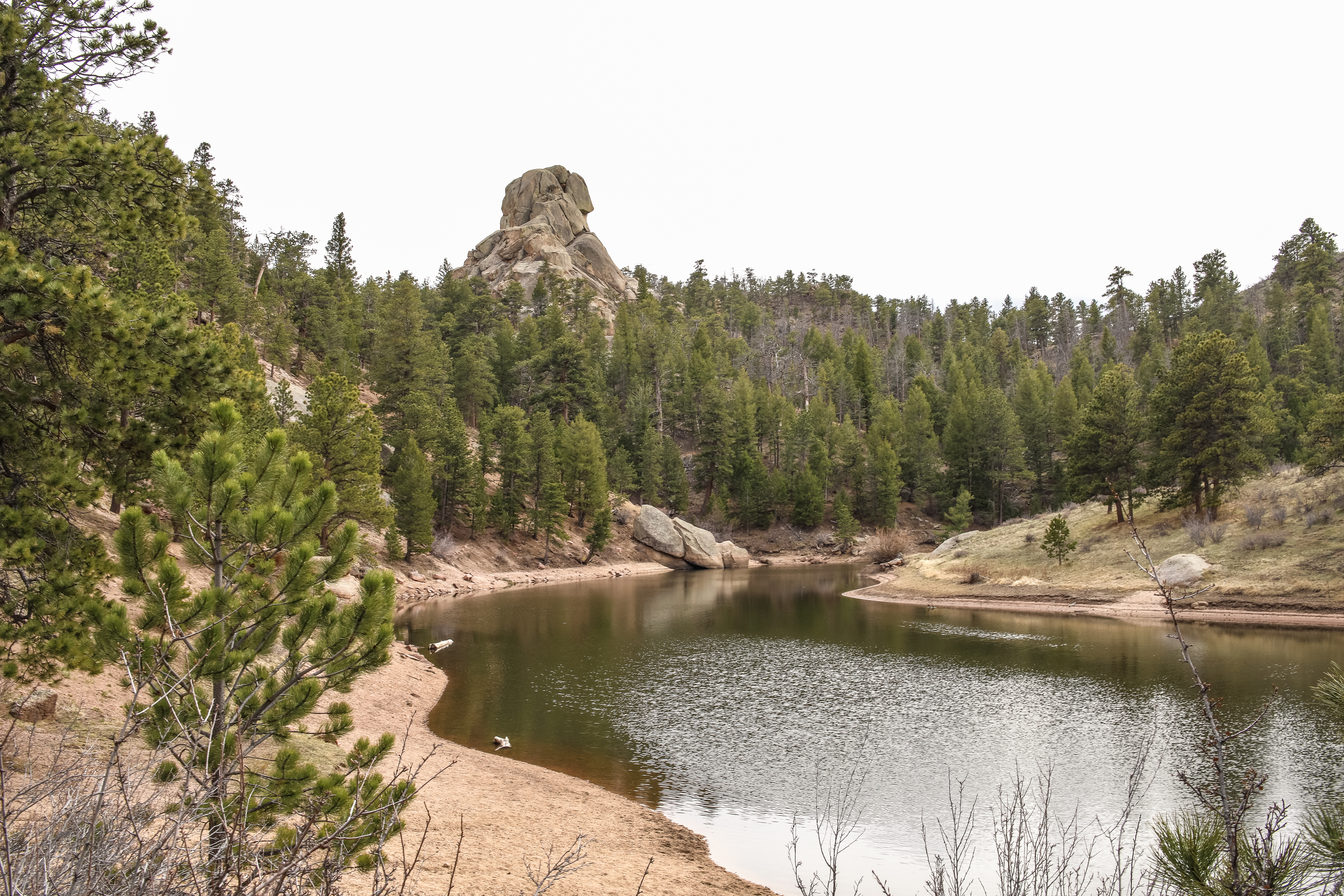 Panoramic view of Wyoming's state park