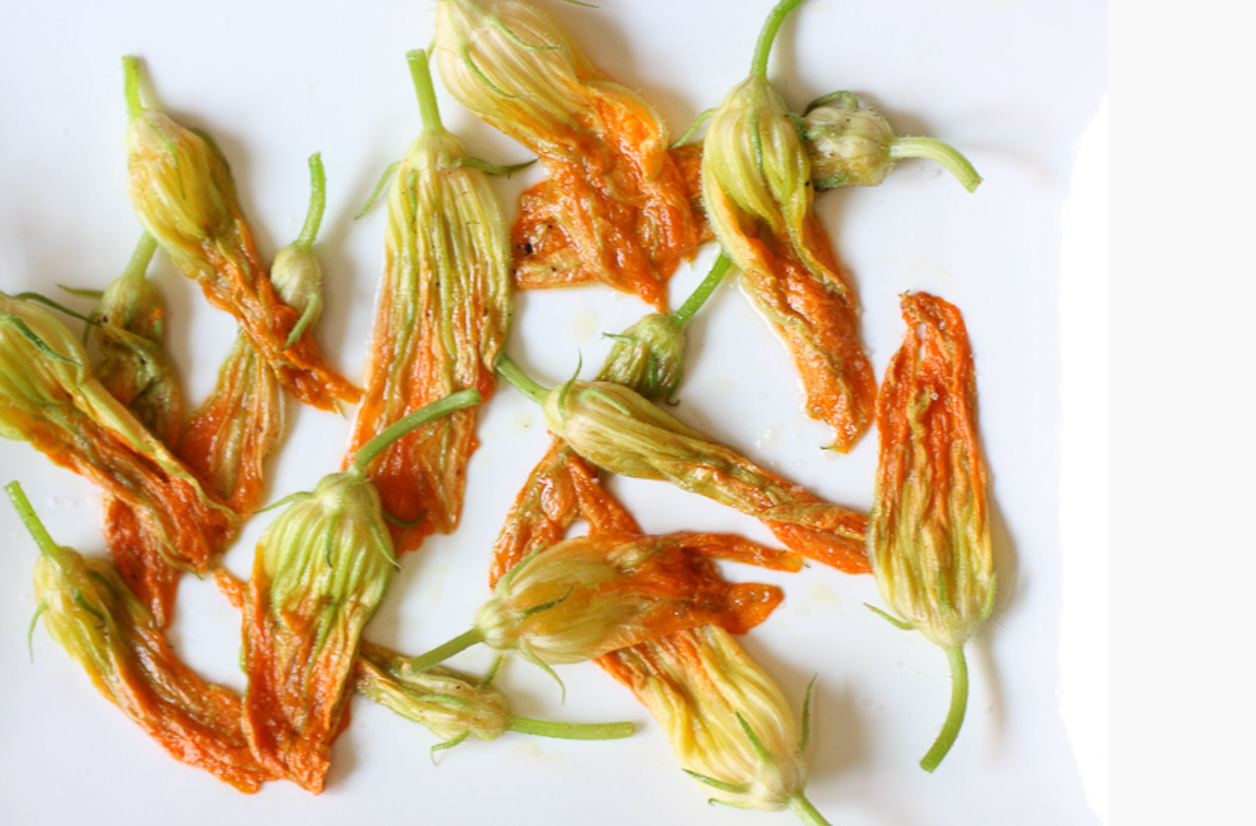 Sauteed Squash Blossoms