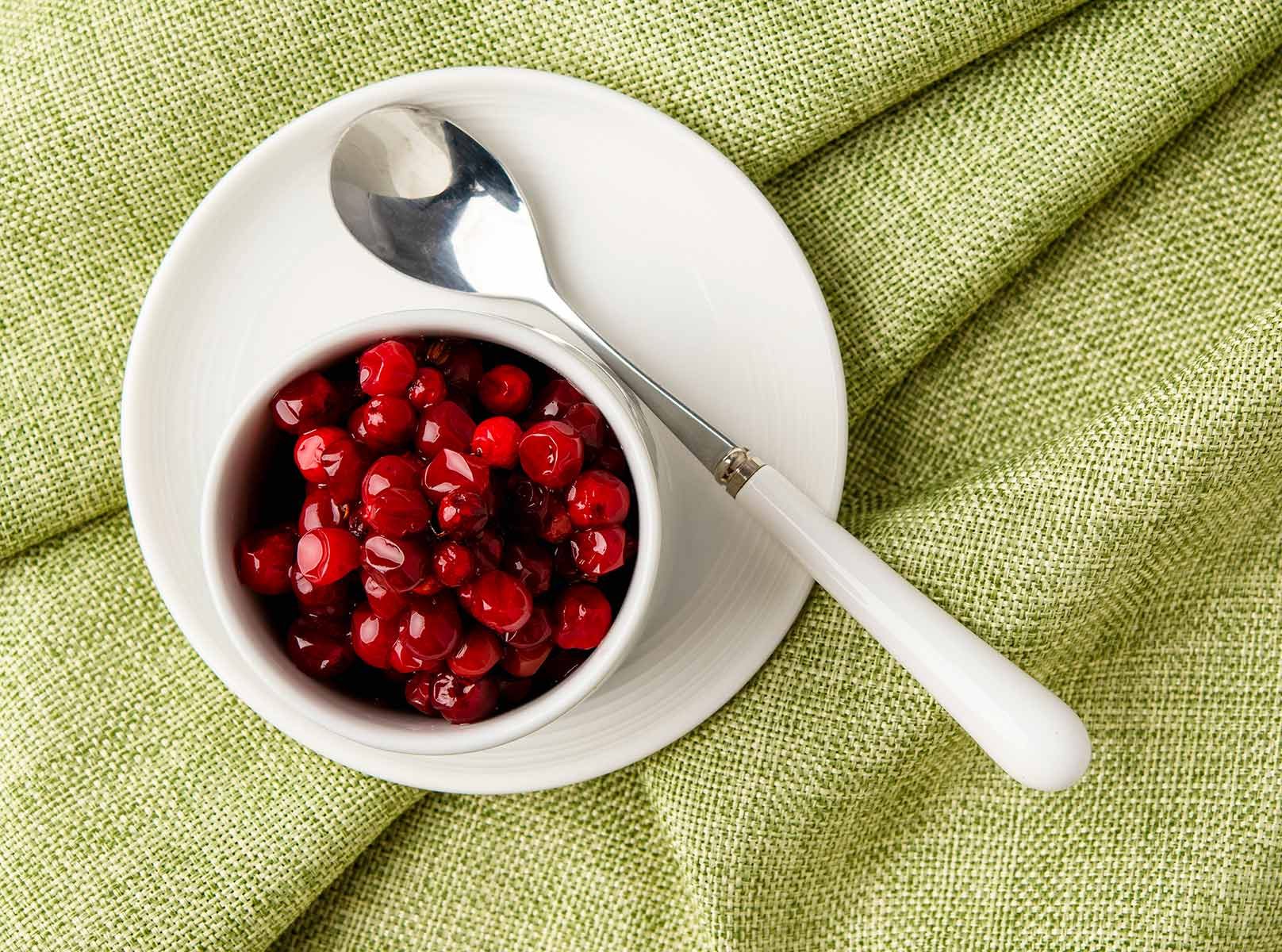 sugared lingonberries sauce