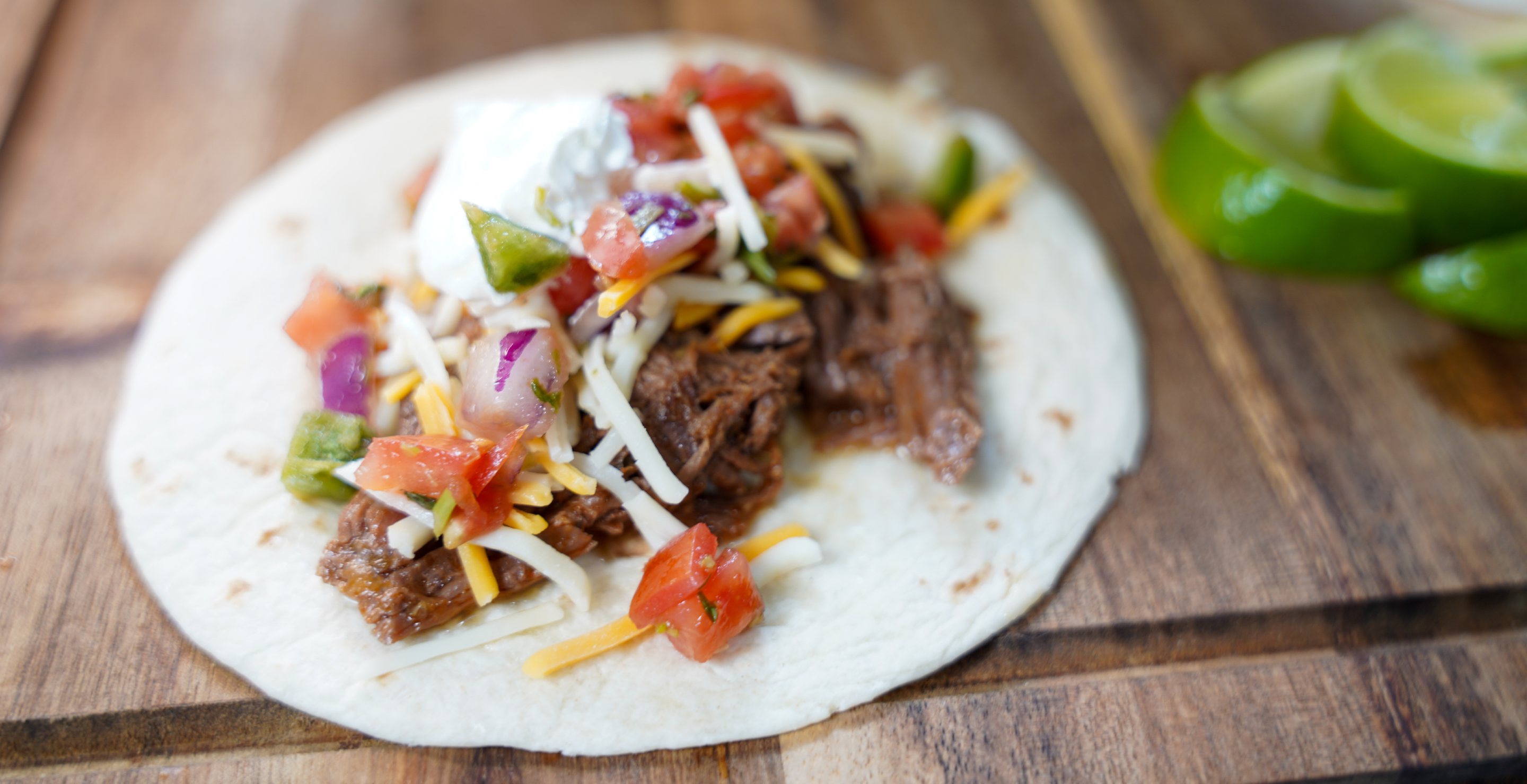 Dutch Oven Shredded Taco Recipe