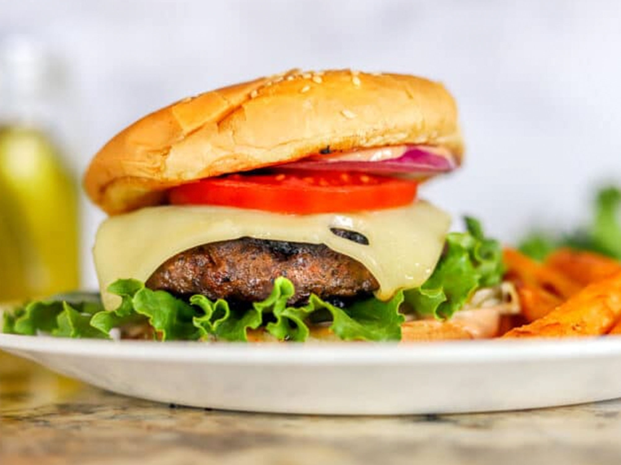 Cast Iron Venison Burger
