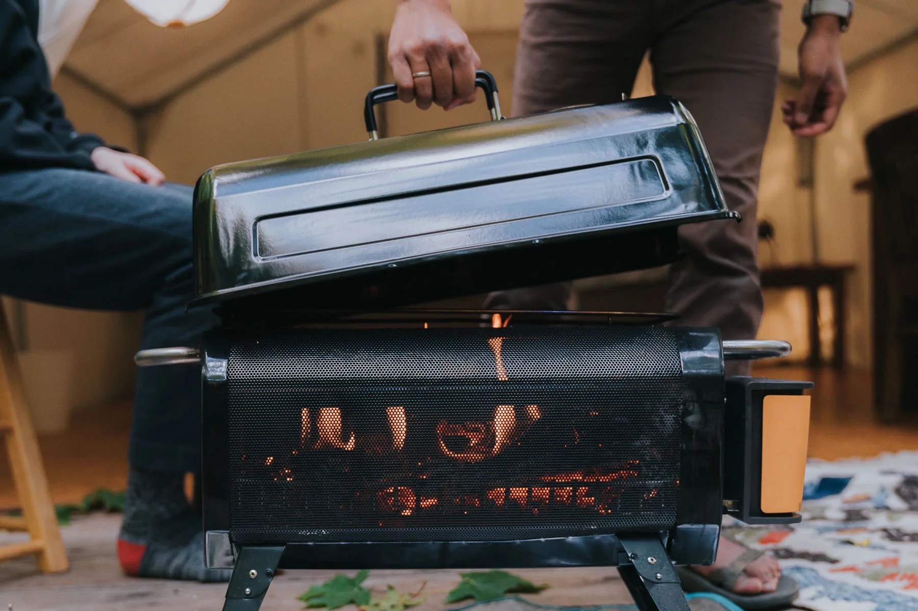 BioLite's firepit+ is a great fire pit, and also the company gives back for the environment