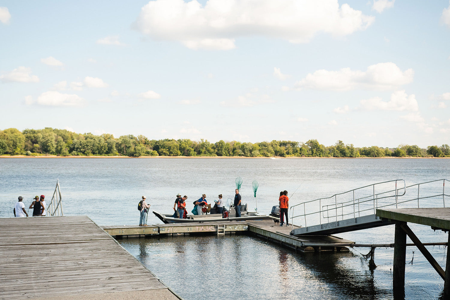 United By Blue removes a pound of trash from the water for every product purchased.