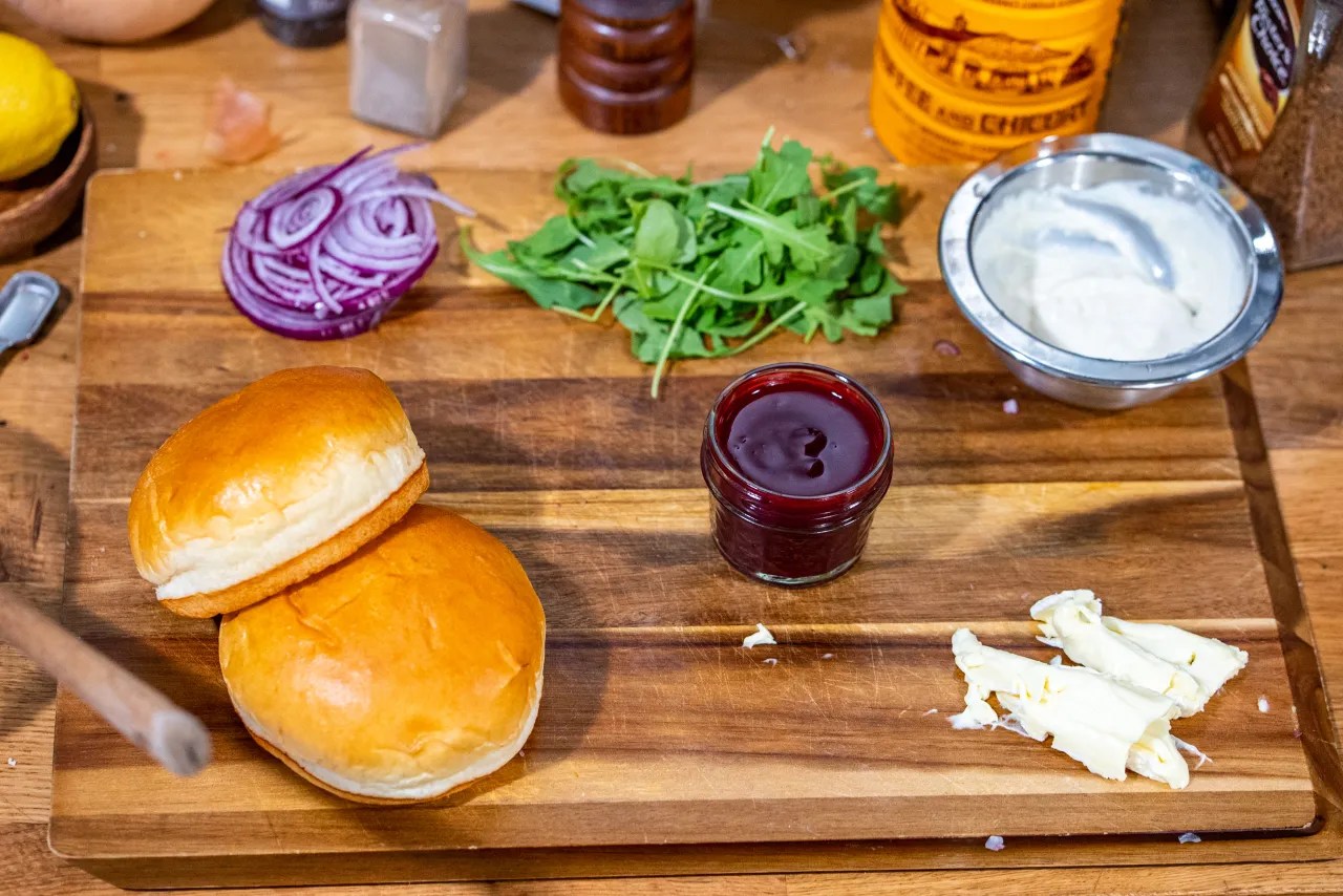 The Cagle Diaries venison burger