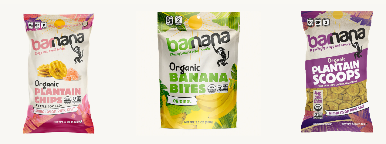 sustainable banana snacks