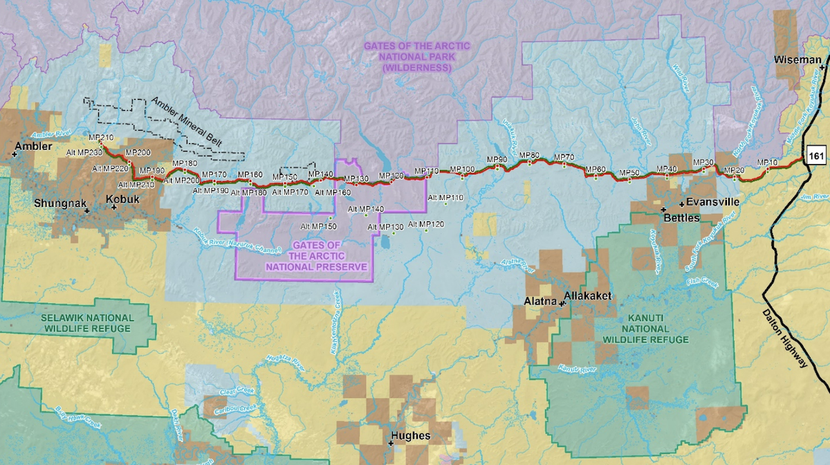 ambler road project map