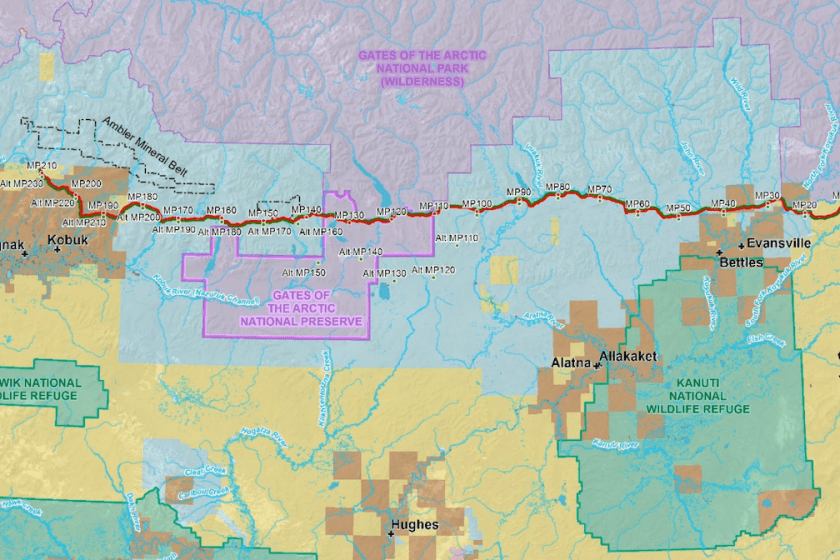 ambler road project map