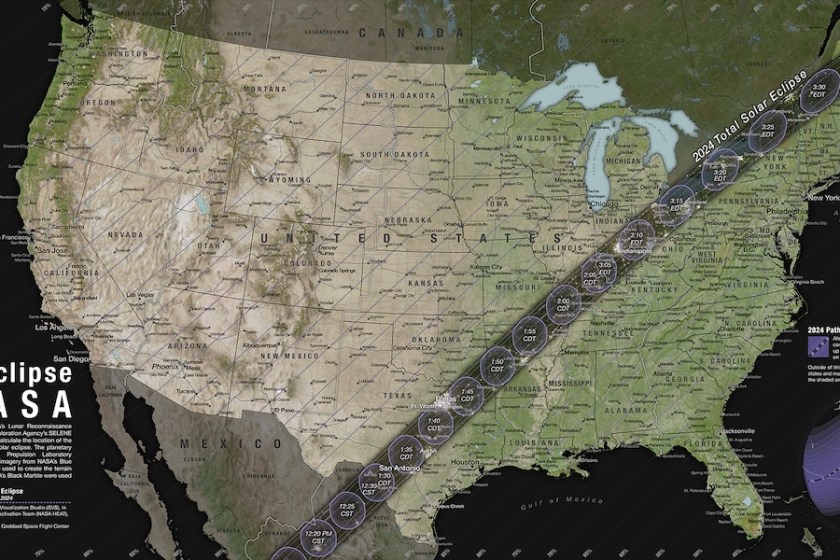eclipse map