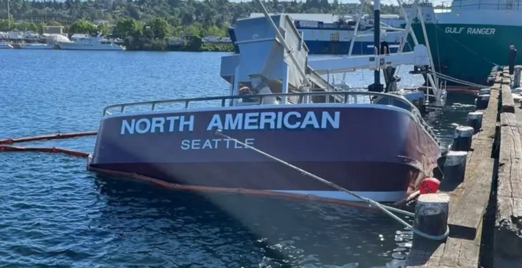 'Deadliest Catch' Commercial Crab Boat Sinks at Seattle Pier