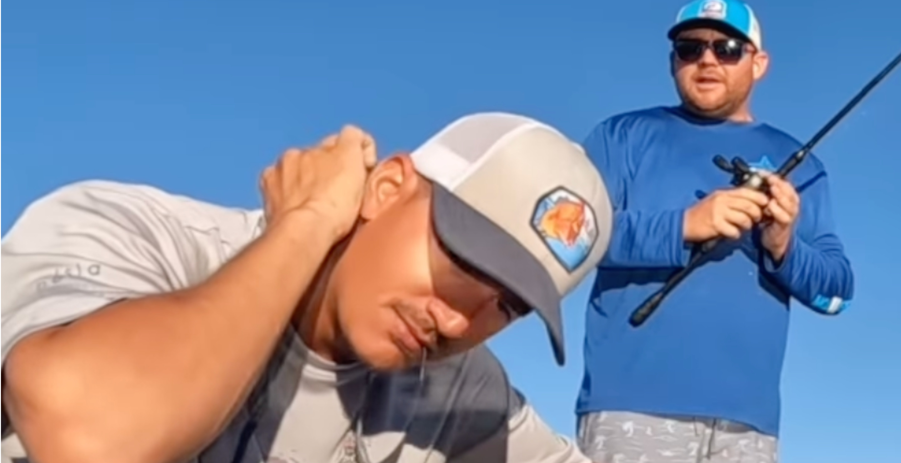 Angler Gets Hooked In The Neck While Trying To Catch Bass